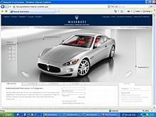 Maserati startet Konfigurator für GranTurismo im Internet. Foto: Auto-Reporter/Maserati